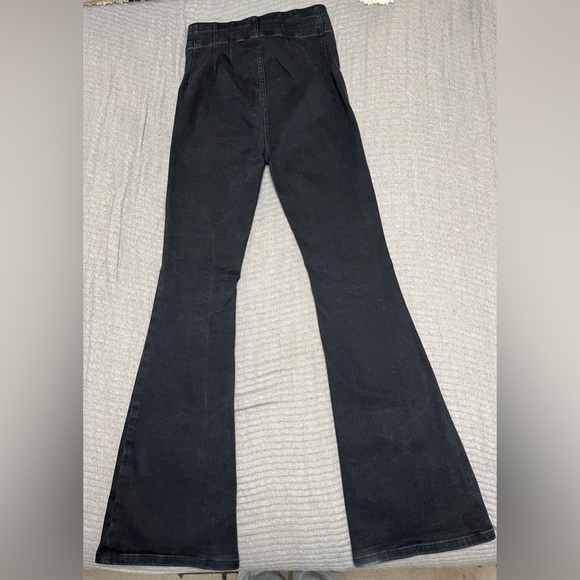 We The Free Charcoal Flare Jeans - Picture 5 of 5